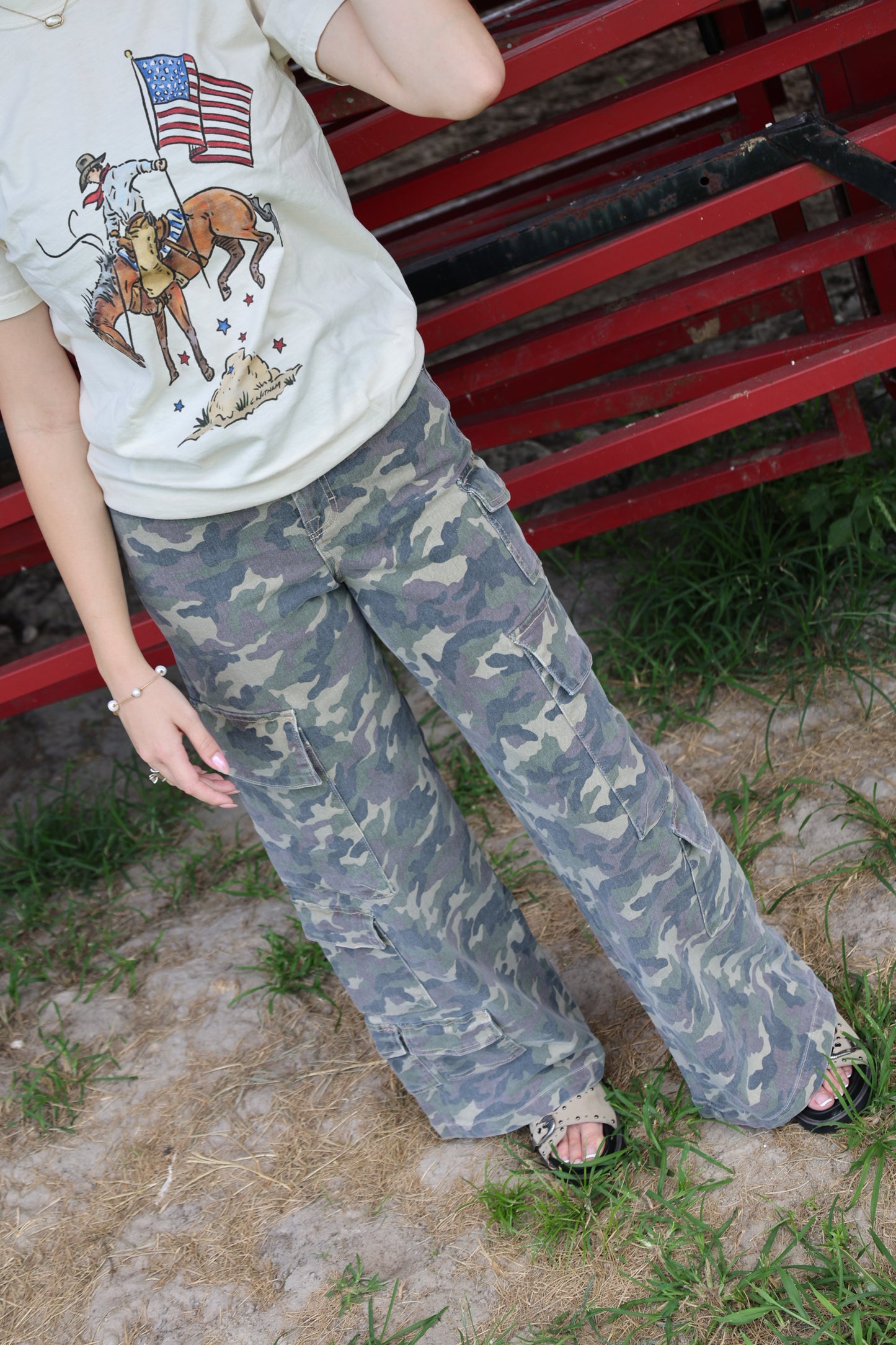 Cargo Wide Leg Pants