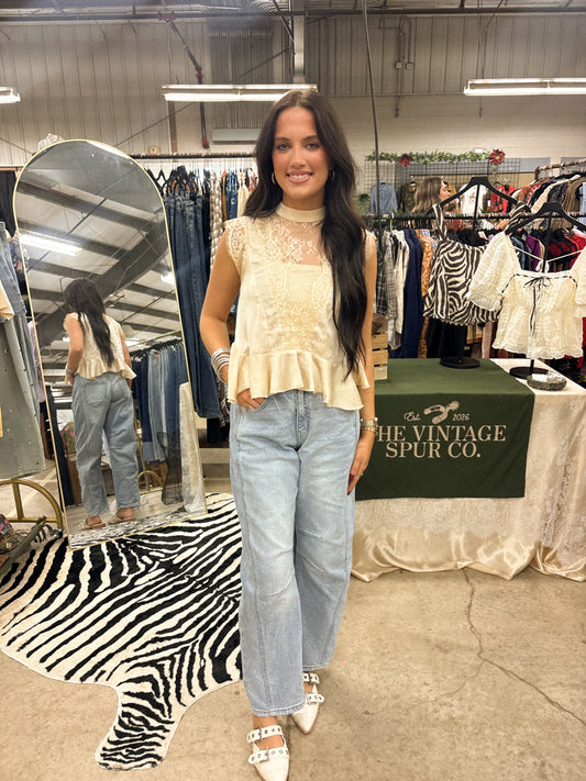 The Layton Lace Top