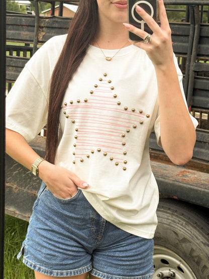 Studded Star T-Shirt