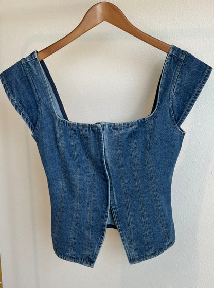 The Kodi Denim Top