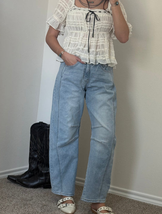 The Bodie Barrel Jeans